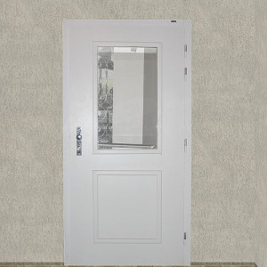 ADLO - Security door TEDUO, glass P101, termo exterior, termo triple-pane glass