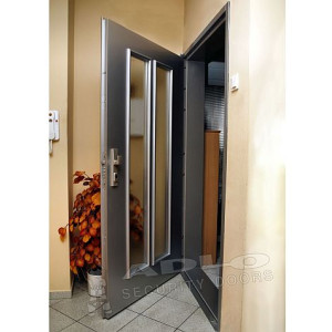 ADLO - security door TEDUO from inside, sprayed Color, glass P372