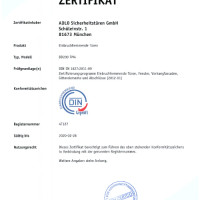 ADLO Security doors TEJEN M4, DIN EN 1627, RC3