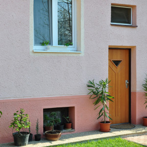 ADLO - Security Door ADUO, Termo exterior, glass with armor glass