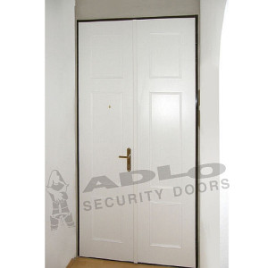 ADLO - Security door ADUO, double-wing slat design atypical, height 240cm