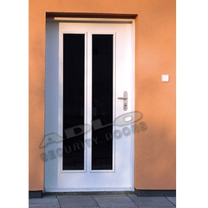 ADLO - Security door ADUO, surface Sprela, glass P372, for the exterior