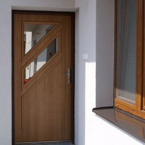 ADLO � exterior Termo door Kasto, glass P453, armour-style Termo triple-pane glass