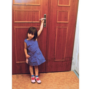 ADLO � Security door TEDUO, slat design LR250, double-wing