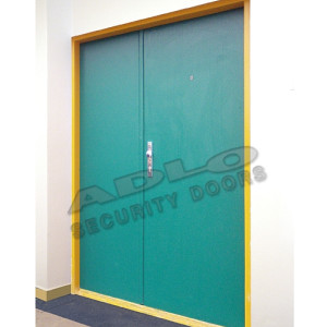 ADLO - Security door TEDUO, double-wing Color, for the exterior