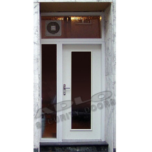 ADLO - security door ADUO, glass P100, with top and side-skylight
