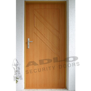 ADLO - Security door ARDEN, slat design L453, for the exterior