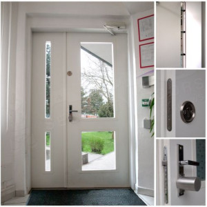 ADLO � exterior Termo door ARDEN, glass, double-wing