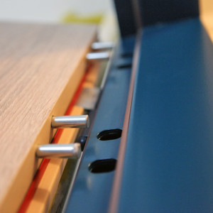 ADLO - Security door TEDUO, door surface Oak Noma, doorframe surface RAL 5009