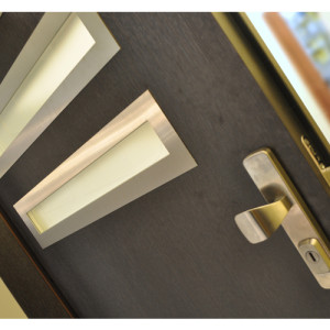 ADLO - Security Door ADUO, NOBLESSE, Gloria 003, Termo triple-pane glass, doorframe facing