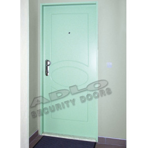 ADLO - Security door ADUO, profile Color F153, fitting Kaba Gege