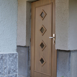 ADLO - Security door Aduo, Termo exterior glass door, security armour glass