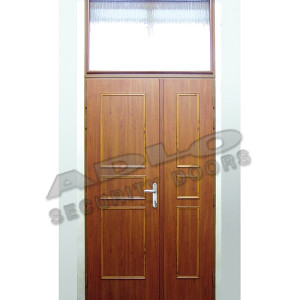 ADLO - Security door TEDUO, slat LR250, double-wing with top-skylight