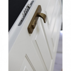 ADLO - Security door TEJEN, Panel design, door surface sprayed with Colour