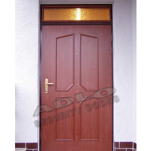 ADLO - security door TESIM, slat L422, with top-skylight, for the exterior