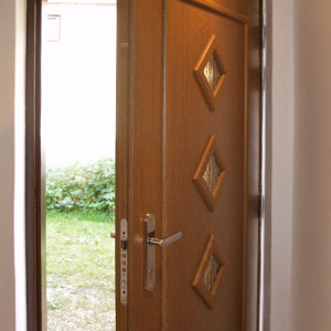 ADLO - Security door Teduo, glass P551, Termo exterior, armour triple-pane glass Termo