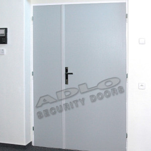 ADLO � Fireproof door KASTO from inside, double-wing, grey, w:120 x h:205 cm