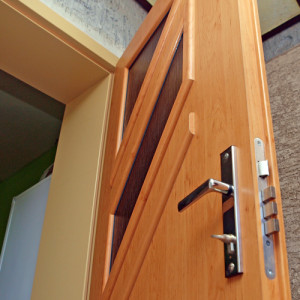 ADLO - Security Termo door JUBEO, Termo triple-pane glass P453, Termo doorframe depth 38cm