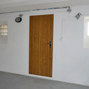 ADLO - Security Door ZENEX, cellar entrance, Termo exterior, slat L350