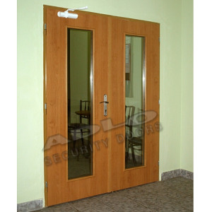 ADLO - Security door TEDUO, 80 x 80cm, glass P100, double-wing