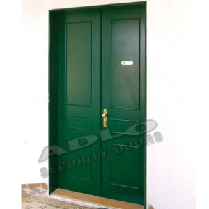 ADLO - security door ARDEN, double-wing, slat, h:240cm x w:140cm