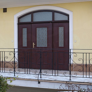 ADLO - Security Termo Exterior Door Teduo, Side Skylights ADLO Termo