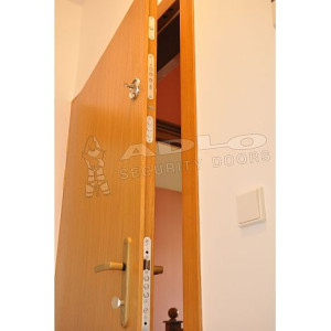 ADLO - Security door ARDEN atypical � detail, for the interior, surface Veneer