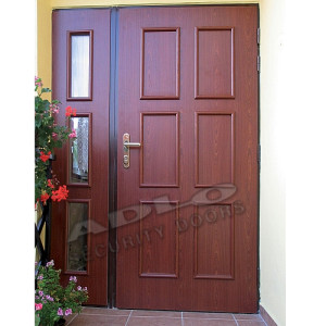 ADLO - security door TEDUO, slat L350, with side-skylight