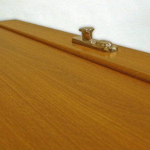 ADLO - Security door KASIM, slat design, shape L100, surface Geta 731, Termo exterior door