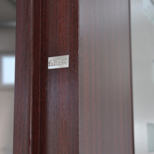 ADLO - Security Door TEDUO, NOBLESSE, Gloria 001, Termo triple-pane glass, detail