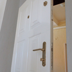 ADLO - Security door ADUO, panel design KV-350, sprayed Color, security door guard ADLO