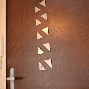 ADLO - Security door ADUO, atypical design from the inner door side following the customer's specification