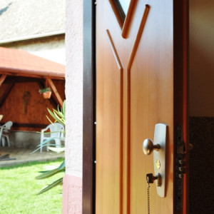 ADLO - Security Door ADUO, Termo exterior, glass with armor glass