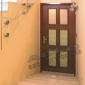 ADLO - Security door ZENIT, glass P352, atypical, interior