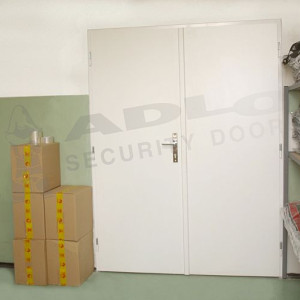ADLO - Security door TEDUO, double-wing 80x80cm, fireproof, from inside