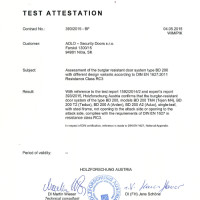 ADLO Security doors TEJEN M4, TEDUO, ADUO, ARDEN EN DIN 1627, RC3