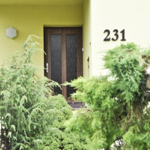 ADLO - Security door TEDUO, glass P372, termo exterior, termo triple-pane