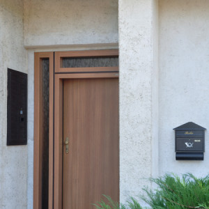 ADLO - security door TEDUO, Termo exterior, triple-pane glass skylights, house entrance