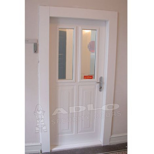 ADLO - security door ADUO, atypical glass configuration, panel