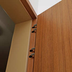 ADLO - Security door ADUO, plain design, glued facing of ADLO doorframe on a hinge side