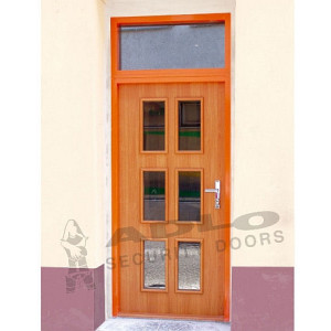 ADLO - Security door TESIM, glass P352, with top-skylight