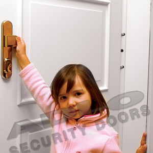 ADLO - Security door TEDUO, panel design, configuration K200, surface Color