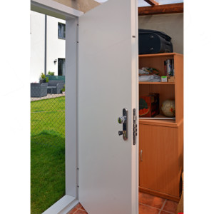 ADLO - Security door LISBEO, in Aqua style, door to a garden house