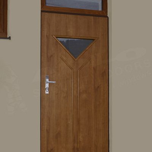 ADLO - Security Door TEJEN M4, Termo Exterior, Termo triple-pane glass, from outside