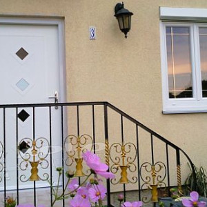 ADLO - Security door TEDUO, Termo for exterior, glass P551