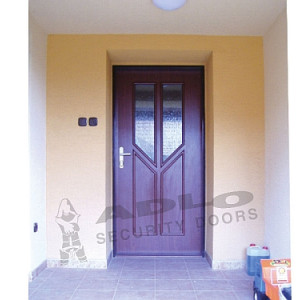 ADLO - Security door TESIM, surface Sprela, glass P401, AQUA