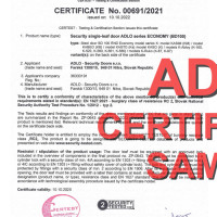 ADLO Security doors - ECONOMY category, RC2