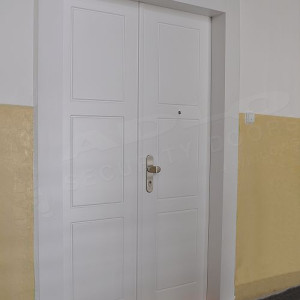 ADLO - Security door TEDUO, profile design Color, double-wing entrance door