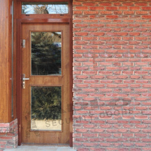 ADLO � Fireproof door KASTO with fireproof glass, exterior, from outside