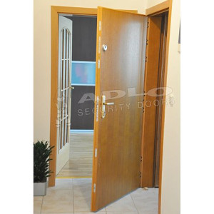 ADLO - Security door ZENIT extra security, for the interior, surface Veneer